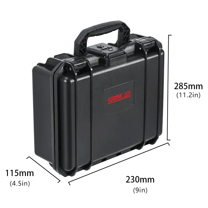 Carrying Case For DJI Osmo Pocket 3 Accessories 2 Layers Waterproof Box TSA Password Lock Hard Storage Case Portable Suitcase