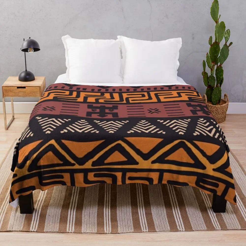 

African tribal print Throw Blanket Stuffeds For Baby Plush Flannel Blankets