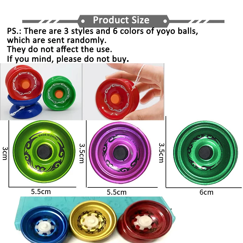 Yoyo Professional Yo-yo Diabolo Magic Yoyo Child Children Babyzen Children Toys Interesting Things Boy Toys Adult Gift Priza