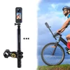 New for Insta 360 x3 One X2 Motorcycle Bicycle Bike Handlebar Mount Invisible Monopod Accessories for Insta360 GoPro Camera 2