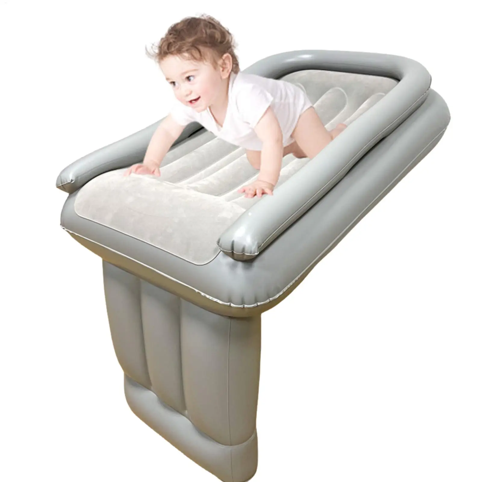 car Rear seat Airplane Bed Extender for Toddler Portable Inflatable Airplane Bed Foldable Sleeping Mattress for car interior