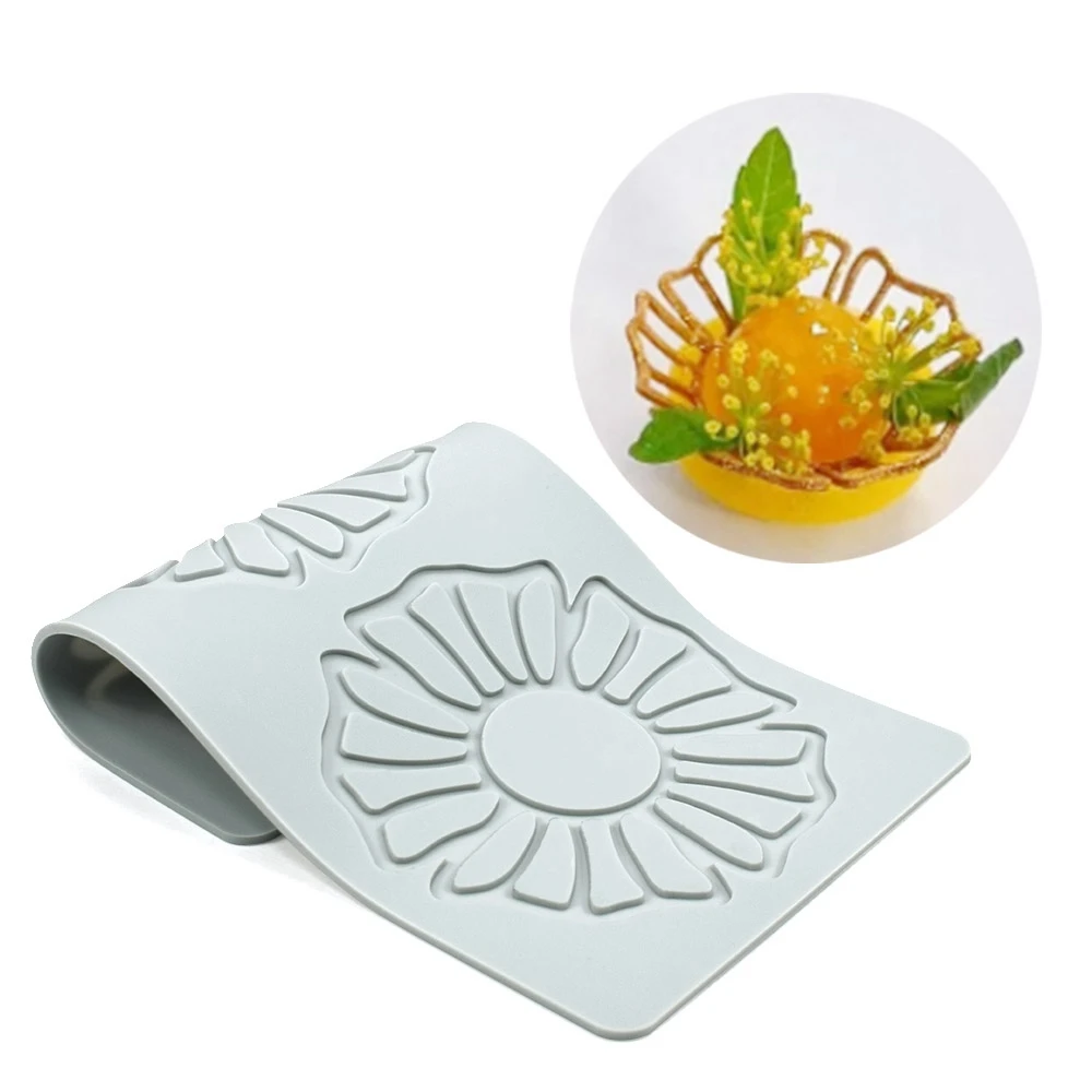 

3D Hollow Flower Lace Silicone Mold For Fondant Chocolate Epoxy Sugarcraft Mould Pastry Cake Decorating Kitchen Accessories Tool