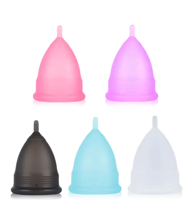 Silicone Menstrual Cup Feminine Hygiene Size S L