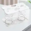 Tissue Dispenser with Spring Spring Loaded Lifting Spring Tissue Holder Plastic for Kitchen Night Stand Tissue Box Holder 1