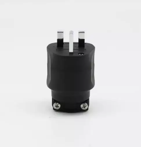 Furutech FI-UK 1363(G) /1363(R) Stecker HIFI-Audiokabel-Verbinder Kupfer Vergoldet Rhodium 13A Sicherung IEC Englischer Netzstecker – Detail 4