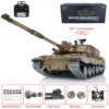 Heng Long 1/16 7.0 Challenger II RC Tank 3908 Metal Tracks W/ Rubbers Radio Steel Gearbox Idler BB Shooting Toys for Boy TH17742 2