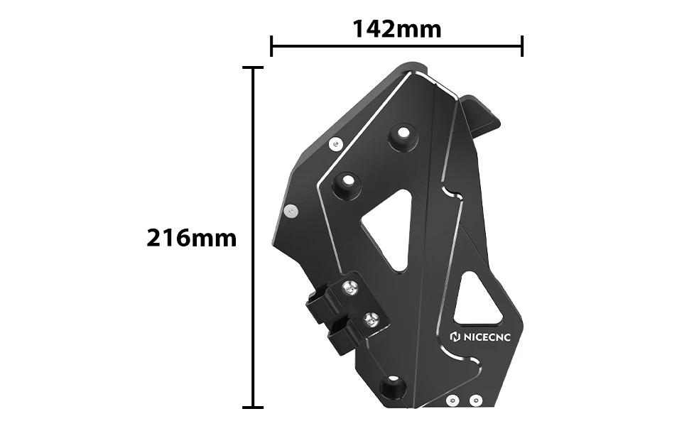 Für Yamaha Tenere 700 XTZ700 2019-2024 Schalthebel-Abdeckung Kettenschutz Kettenradabdeckung Rally Edition Tenere 700 Zubehör – Detail 11