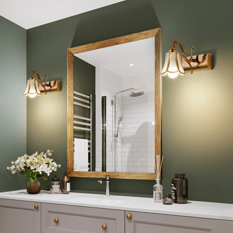 LED Wall light Lamp Rechargeable For Living Room Bathroom Hallway Bedroom Restroom Mirror Front Lighting Mirror Front Lights