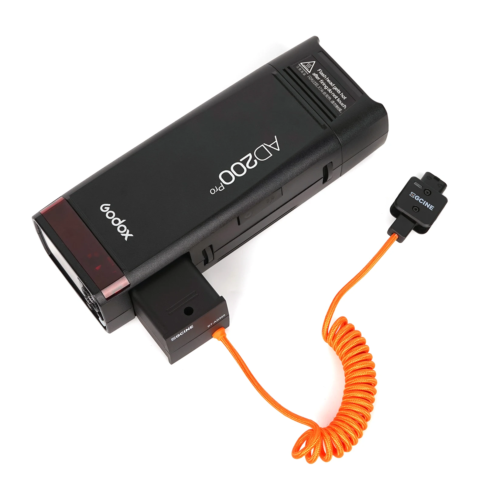 ZGCINE D-Tap to DT-AD200 Dummy Battery for Godox AD200 AD200 Pro AD300 Pro AD200