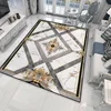 Light Luxury Marble Rugs Living Room Decoration Hotel Lobby Sofa Area Non-slip Floor Mats Washable Soft Bedroom Cloakroom Carpet 4
