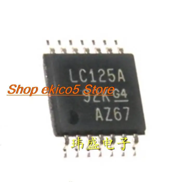 

Корпус SN74LVC125APWR, корпус SN74LVC125APW LC125A TSSOP14, в наличии 10 шт.
