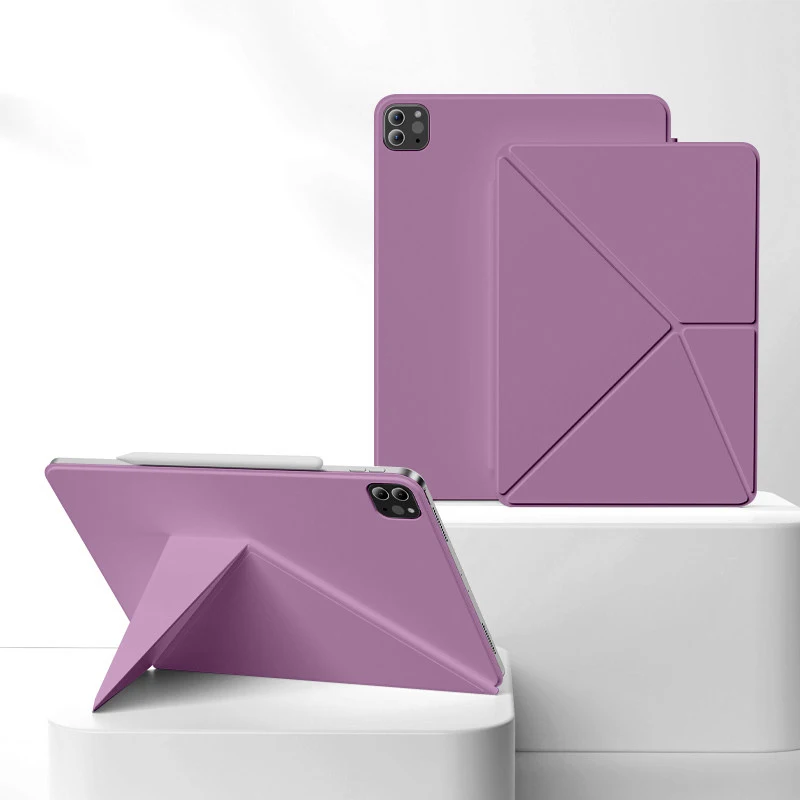 Versatile Magnetic Foldable Tablet Stand Cover