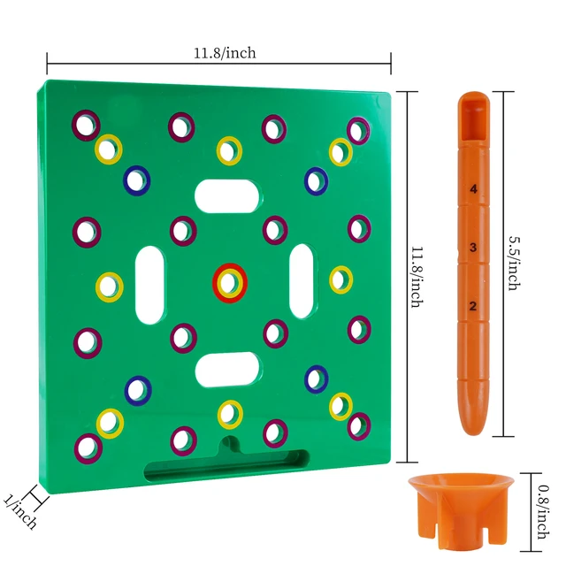 Seed Sowing Tool Template For Garden Seed PlantingSeed Spacing Template  Seedling Spacer Tool Durable Square Foot