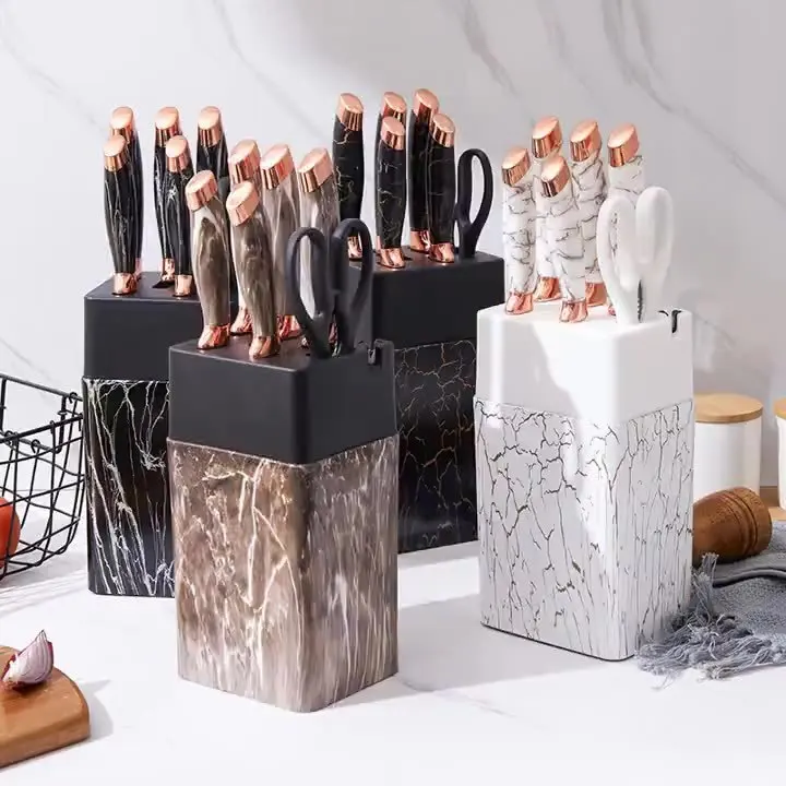7pcs Kitchen Knife Sets Stainless Steel Chef Knife Bread