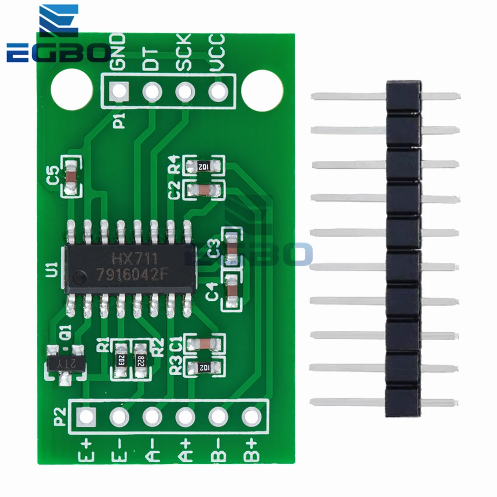 Pack of HX711 Precision Weighing Sensor Modules - 24 Bit Dual-Channel A/D Converter
