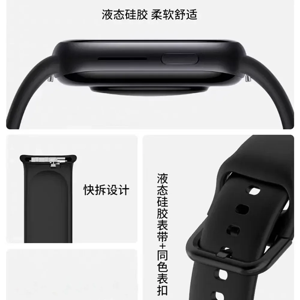 Comfortable Breathable Soft Silicone Watch Strap Replacement Bracelet Accessories Wristband