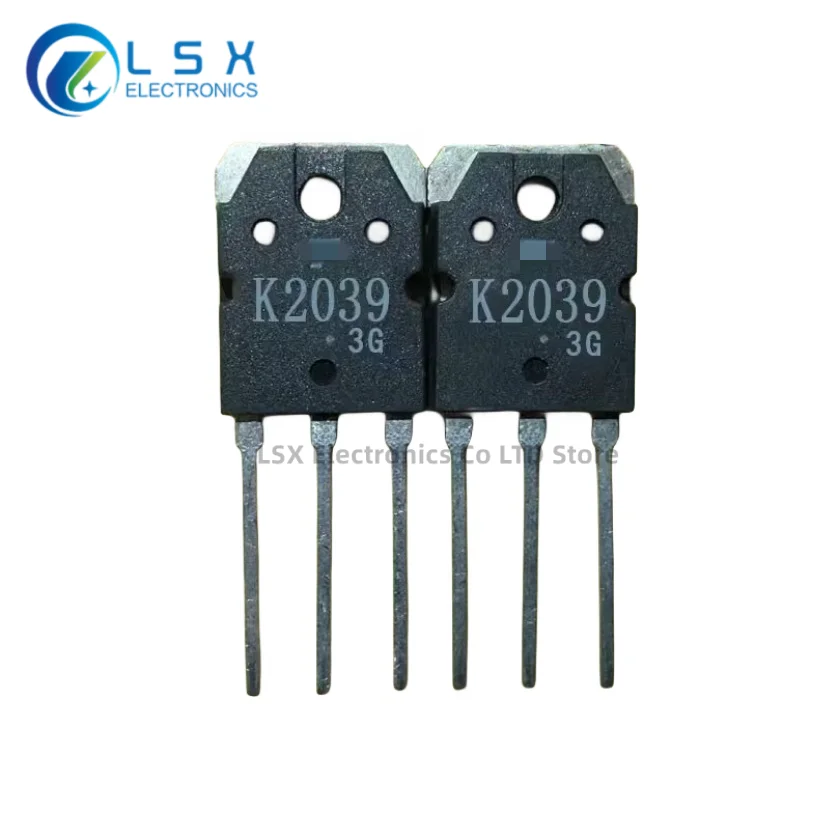 

10 шт. 2SK2039 K2039 TO-3P 5A 900V MOS полевой эффект, Toshiba Япония, абсолютно новый, оригинальный импортный