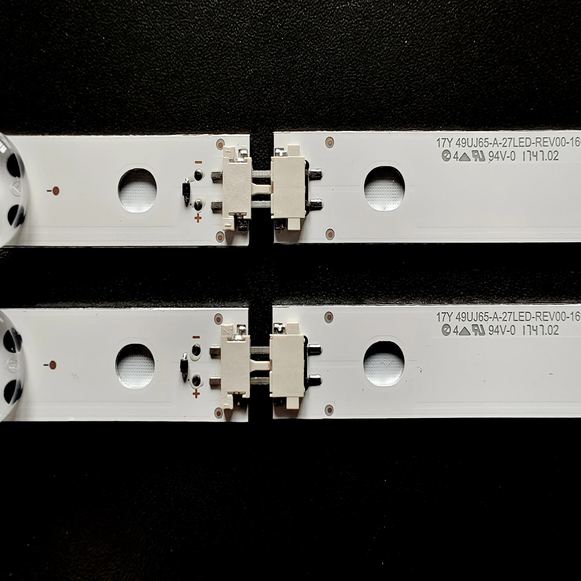 Tira de Retroiluminação Led para lg 49uj65 _ a B_27led 49uj630 49lj614v 49uj634v 49uj701v 49uj670 49uj651v 49uj670 17y 49lj61 49lh61 Pcs - Imagem 3