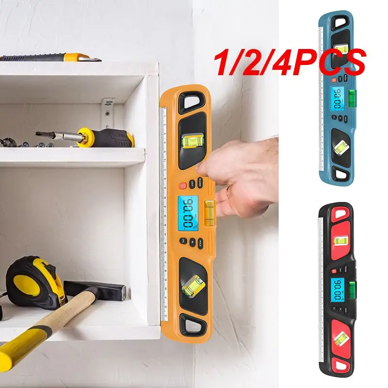 Indicator Ruler For Inflatable 1-2-4PCS-Protractor-Inclinometer-Horizontal-Scale-Ruler-Bubble-Electric ...