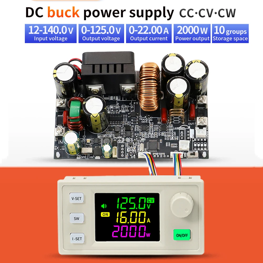 XY12522 CNC DC Adjustable Stabilized Laboratory Power 125V/2000W