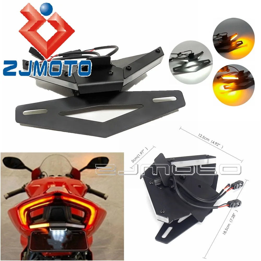 Eliminatore Di Parafango Ordinato Per Fanale Posteriore Per Portatarga Posteriore Per Ducati Streetfighter V4 V4S V2 2020 2021 2022