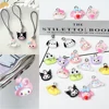 10/30/35/50pcs Sanrio Pendant Charms Kawaii Hello Kitty & Kuromi Resin Charms for DIY Jewelry - Bracelets, Keychains, Necklaces* 2