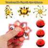 Glow in Dark Transformable Fidget Spinners Fingertip Gyro Toys Decompression Deformed Spinner Goodie Bag Suffers Party Favors 3