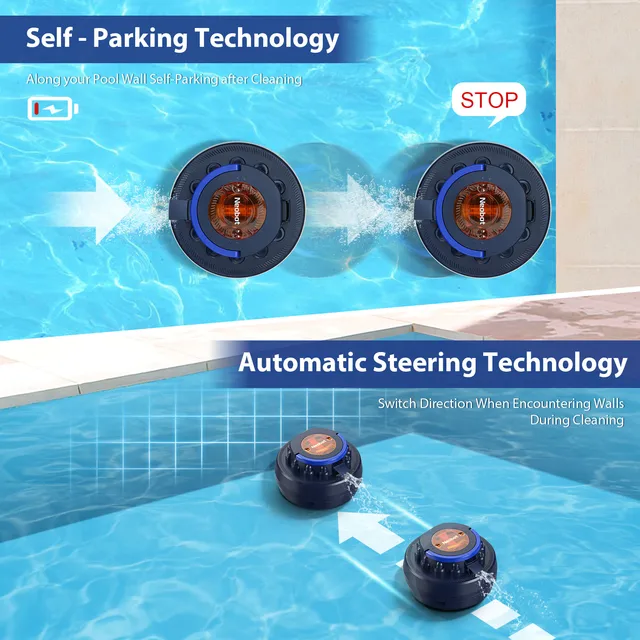 Neobot Small Cordless Robotic Pool Cleaner sold by Dirt Free Spots