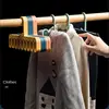 32 Clips Folding Clothes Dryer Hanger Windproof Socks Underwear Drying Rack Household Children Adults Storage Laundry Rack 5