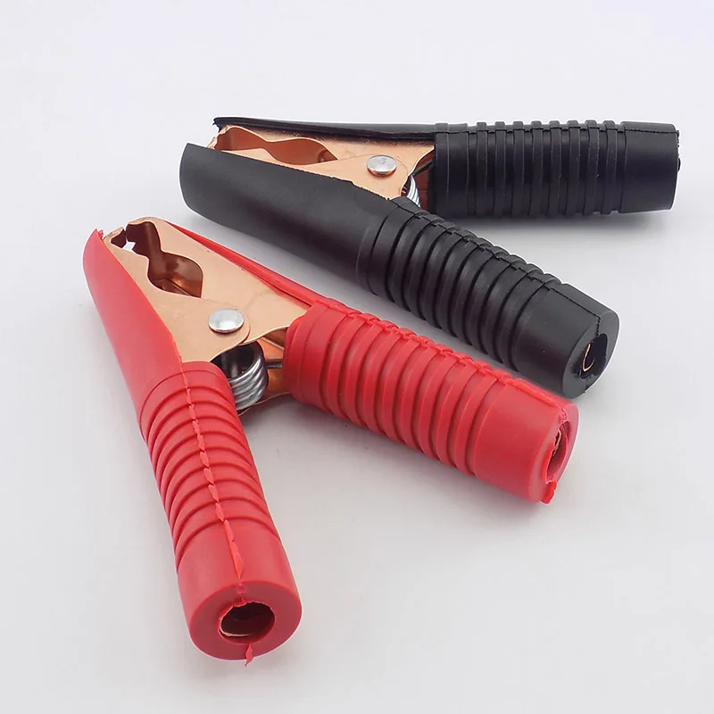 92mm 100A Alligator Clips Crocodile Adapter Battery Test Connector Test Cable Probe Metal Clips