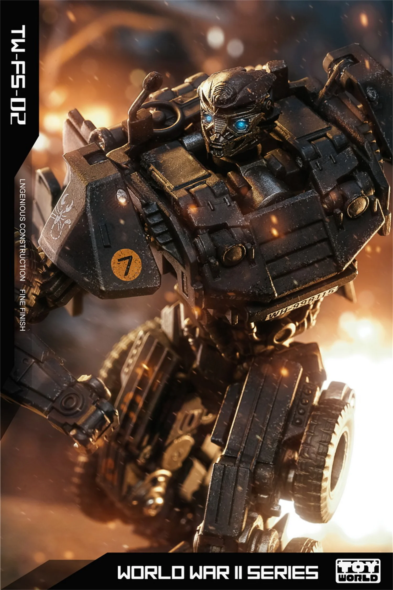 В наличии [Большая скидка с бонусом] новая экшн-фигурка Transformation TW FS02 Fierce Hot siмордочка G1 с коробкой