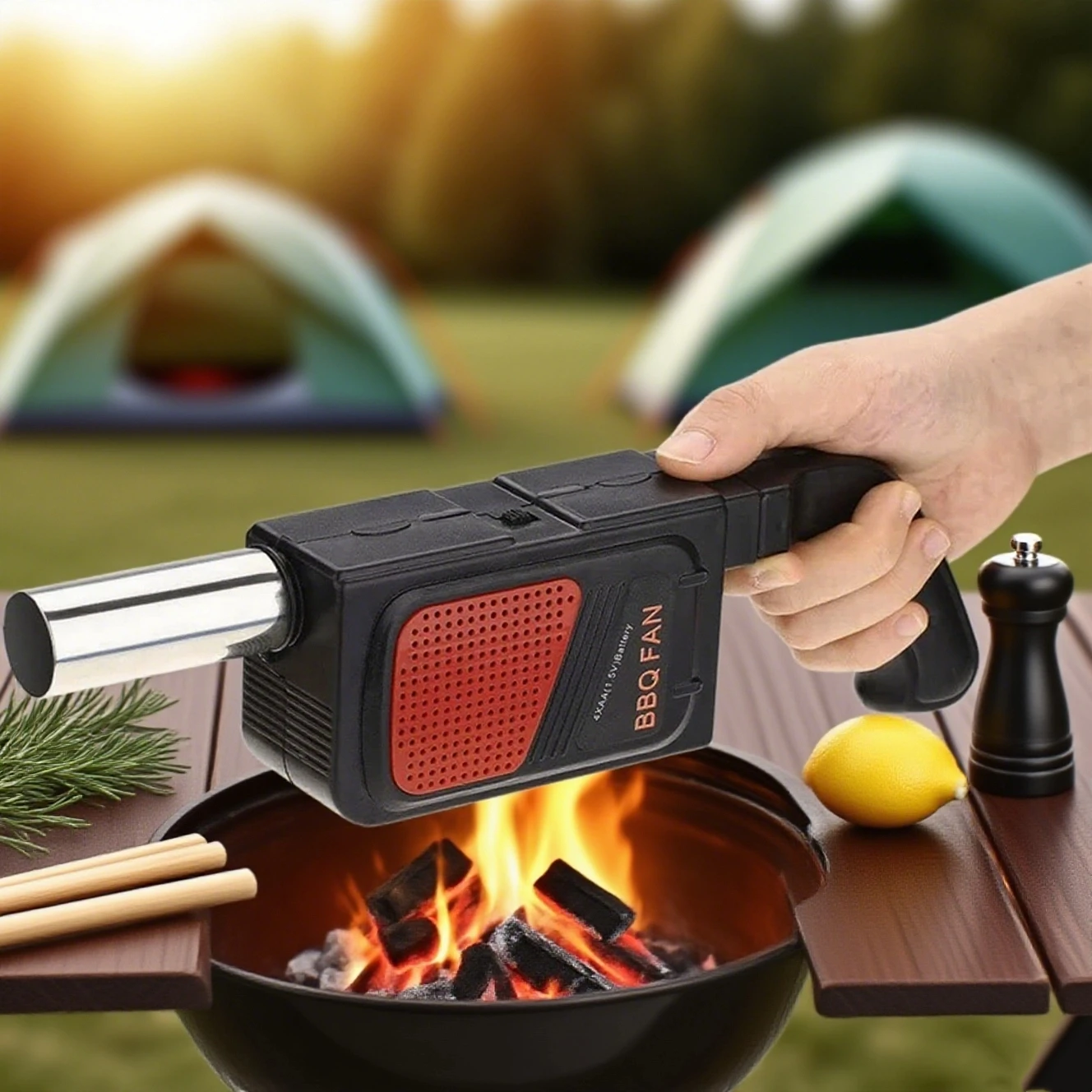 Portable Butane Flame Gun – Metal Gas Torch Burner for BBQ, Camping & Welding 6