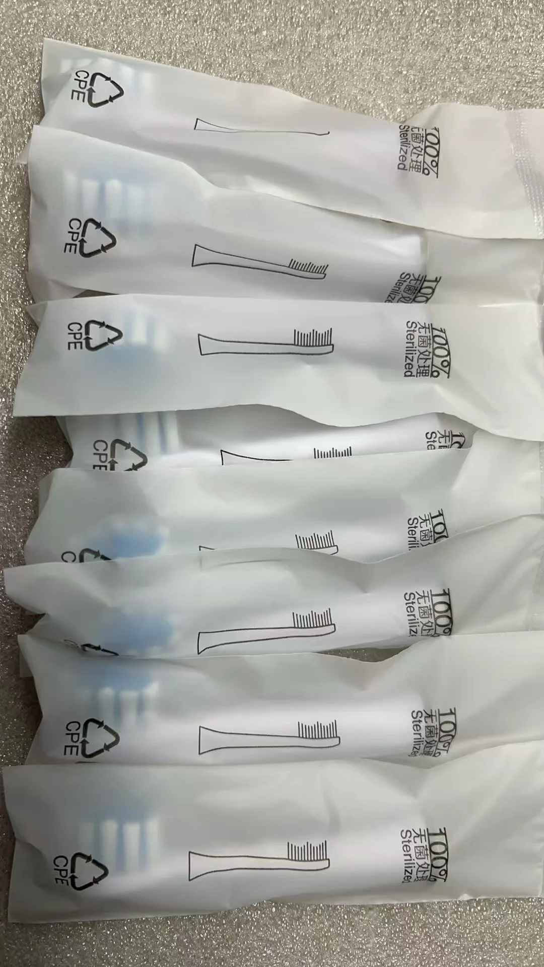 SUBORT S7/Bair X7 X7S X11 X11S 전동 칫솔 노즐 브리슬용 3/6PCS 오리지널 교체용 칫솔모