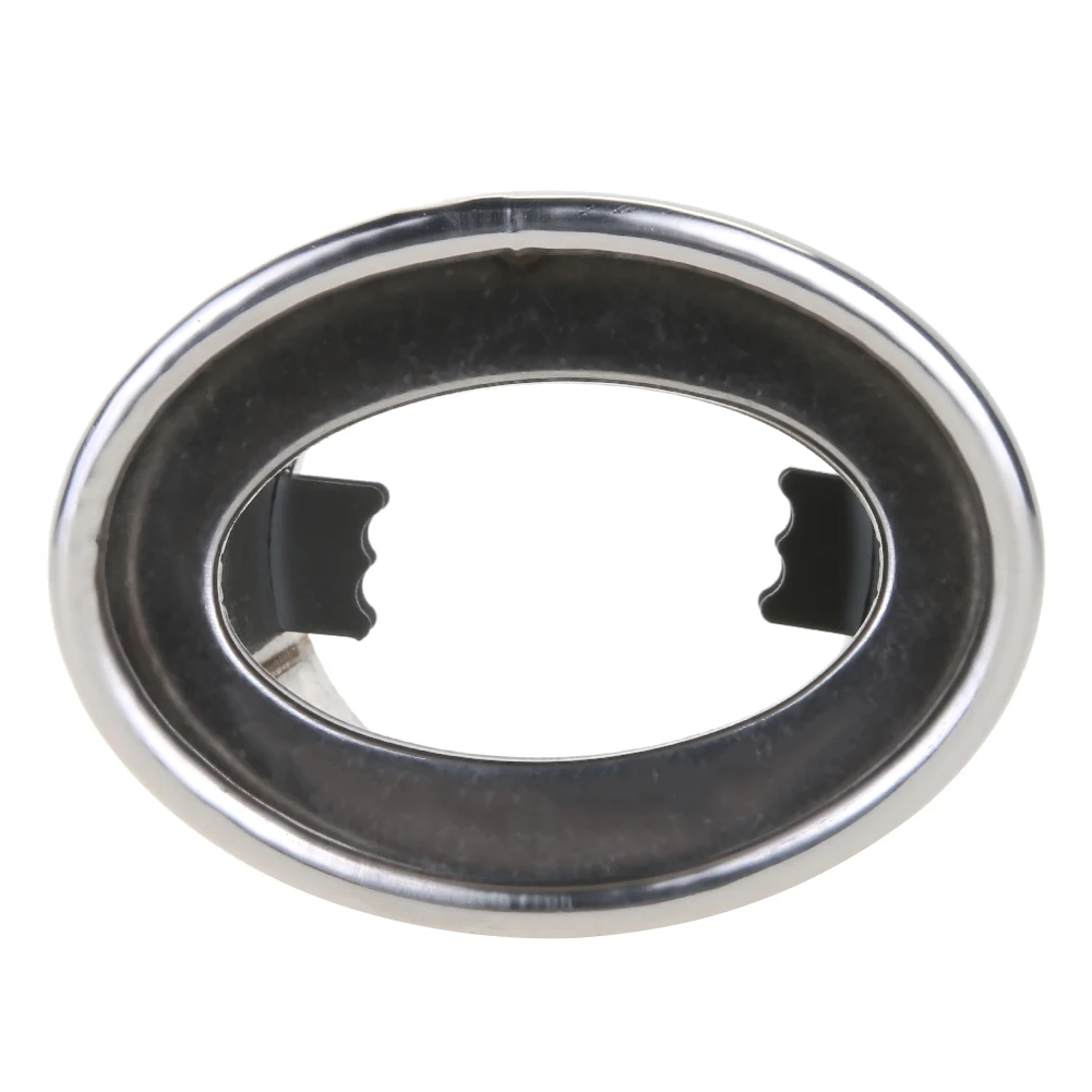 Universal Exhaust Muffler Stainless Steel Exhaust Pipe Tail Chrome Round Exhaust Tail Muffler Noise Reduction Car Accessories