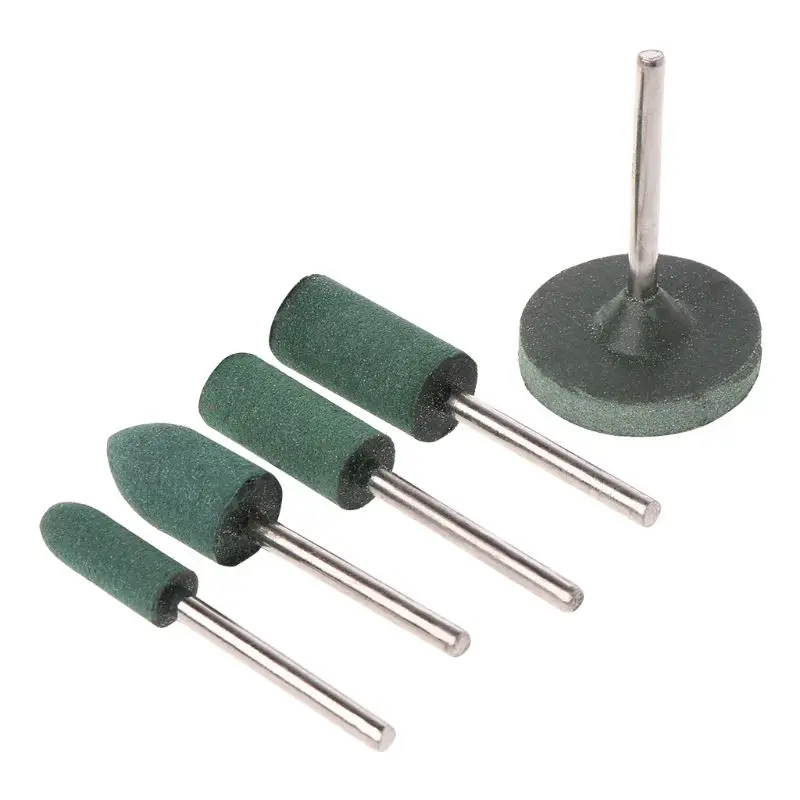 

A2UD 5 Pieces Abrasive Stone Points Set for Rust Removal of Rusted Metal Durable