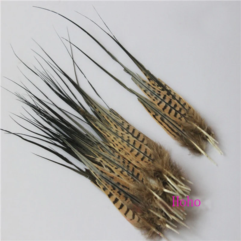 

Rarely!10Pcs/Lot 9-15cm long Natural PHEASANT FEATHERS FLY-TYING/CRAFTS,Feathers Natural,Feathers for Earrings