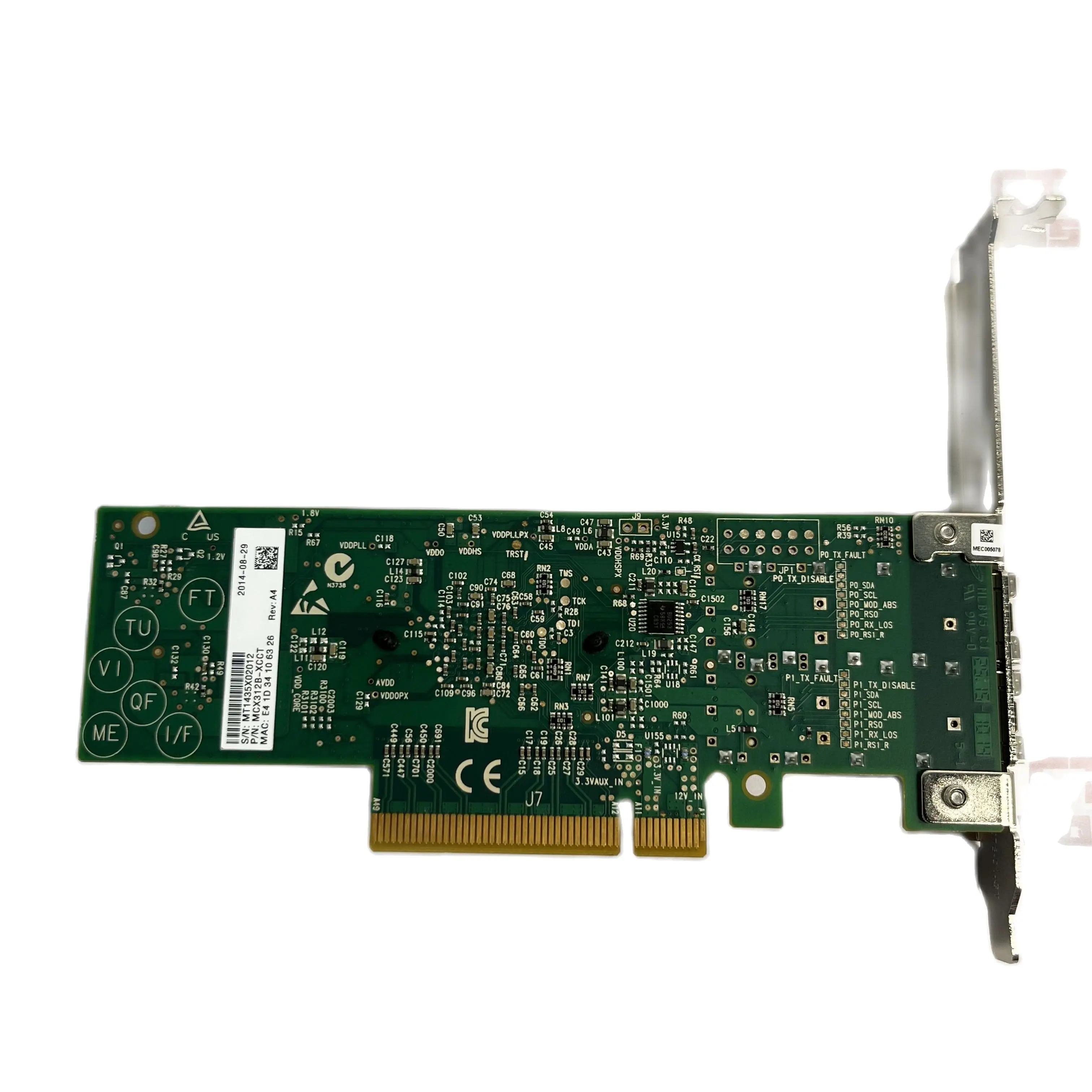 Mellanox ConnectX-3 Pro CX312B 10Gbe CX312B-XCCT SFP+ Dual Port Ethernet Adapter Networking Card