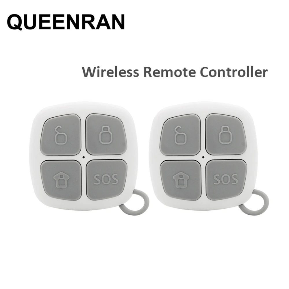 2pcs-Mini-Wireless-433MHz-Remote-Control-Keyfob-Arm-Disarm-SOS-button ...
