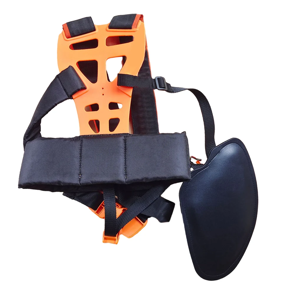 인체 공학적 디자인 STIHL 브러시 커터 용 조절 가능한 패딩 어깨 하네스 스트랩 쉽고 효율적인 잔디 절단