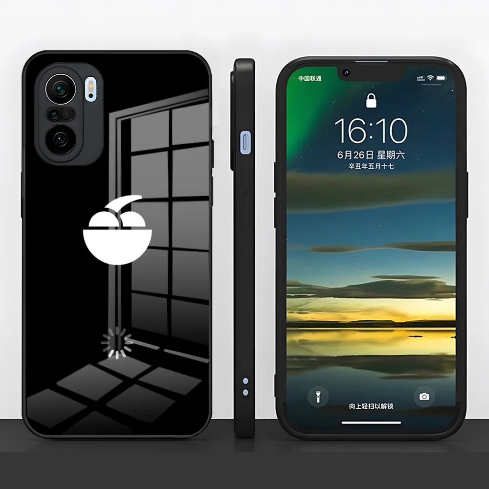 Чехол для телефона Xiaomi IFruit 13 10 10T 11i GTA 11T Redmi Note 8 от 9 11 11S Pro Poco M4 X3 F3 стеклянный дизайн 5
