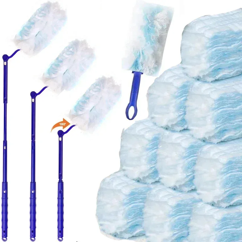 Bulk Duster Brush Disposable Duster Replace Head Refills Cleaning Home Office Blinds Car Surface Cleaning Tool For