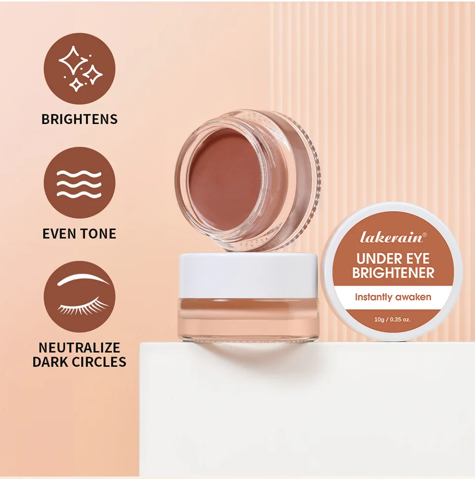Description Picture 3 of item4Colors Eye Brightening Concealer&Contour Full Coverage Acne Spot Dark Circles Contour Concealer For Women Eye Makeup Products