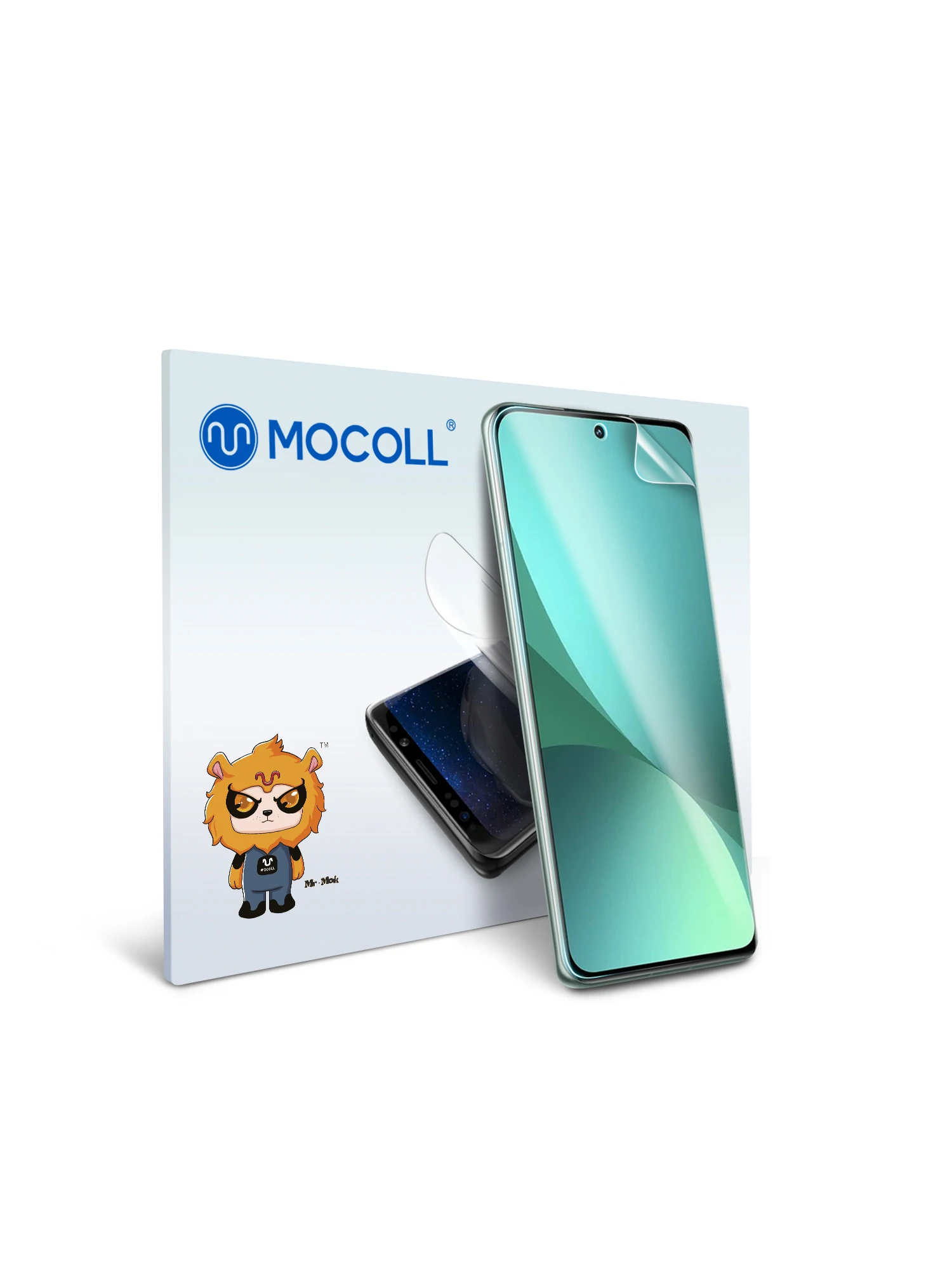 Гидрогелевая защитная пленка MOCOLL для дисплея Xiaomi 12X Прозрачная матовая |