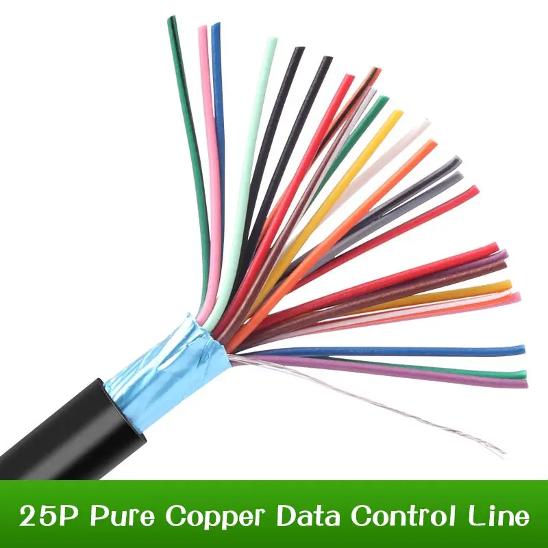 Tanio All Copper DB25 Wire 28AWG 25 Pin