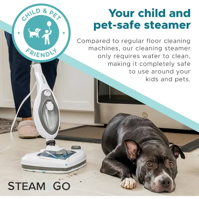 Steam and Go Multifunctional 10-in-1 Steam Mop