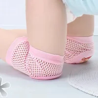 Kids Girl Boy Crawling Elbow Toddlers Baby Knee Pads Safety Mesh Kneepad Protector Leg Warmer Cushion Legging Infants Children 5
