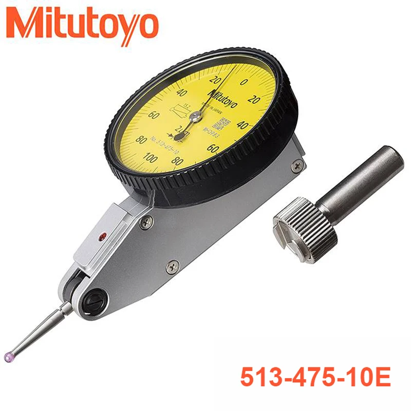 Lever Test Indicators Graduation 0.01mm 0.002mm 0.001mm Mitutoyo 513-404-10E 513-401-10E 513-405-10E 513-474-10E 513-475-10E
