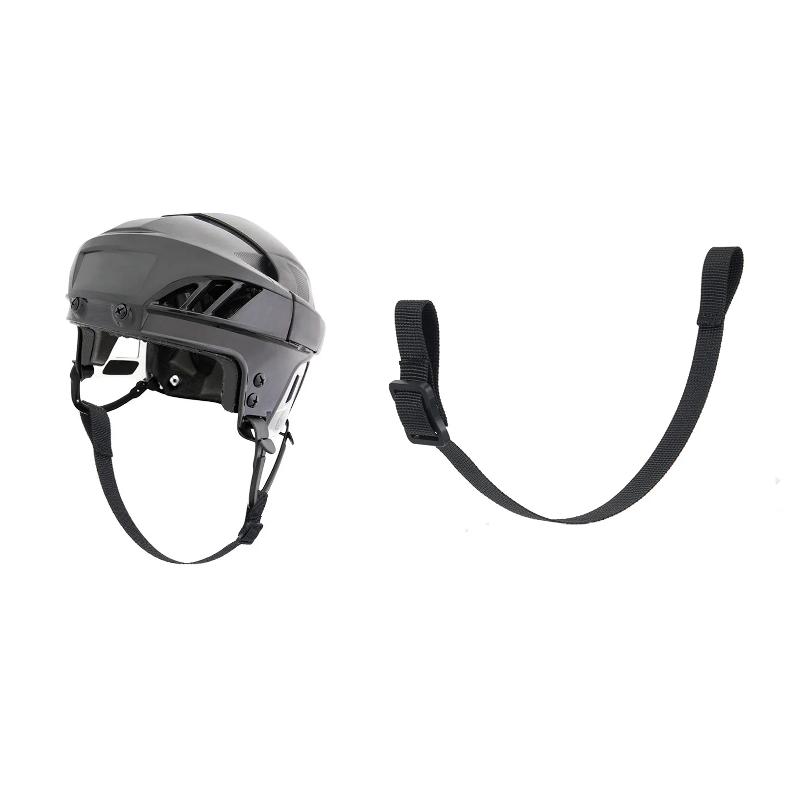 Hockey Helmet Chin Strap Black 