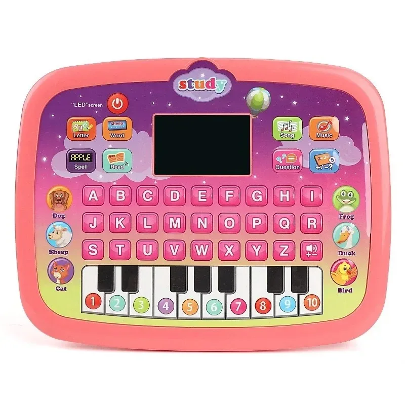 Led Tablet Learning Machine for Kids English Early Education Toy Intelligent Story Machine Childern Gift Multiple Functions 6