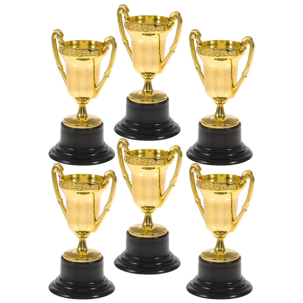 Trophy Trophies Award Kid Toys Mini Plastic Sports Gold Soccer Cup Reward Winner Football Kid Toy Baseball Awards Cups